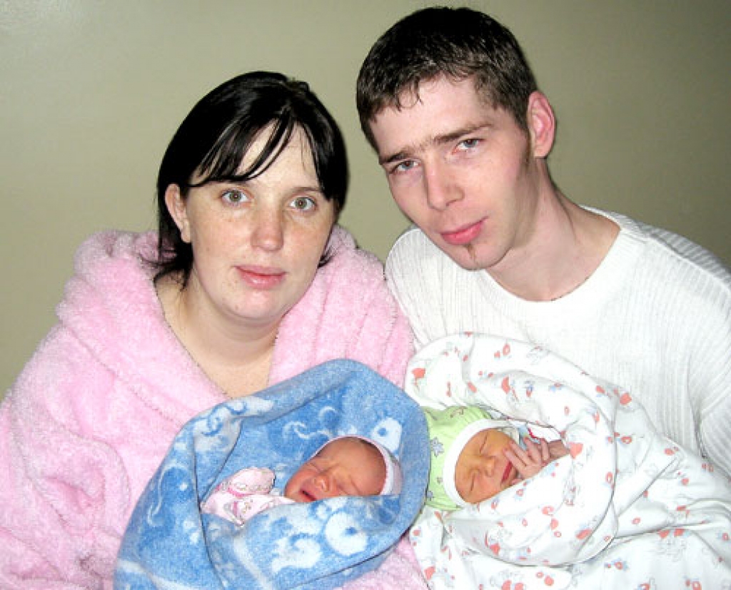 Mairita un Aivars Turķi ar savām atvasītēm.
Autors: Laimdota Neikšāne