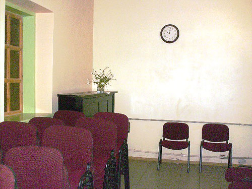 Skaistkalnes pagasta tautas nama telpa pirms remonta.
Autors: no arhīva