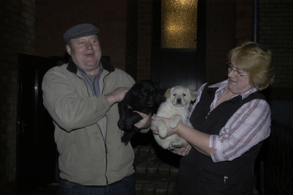 Viesturiešu Mackeviču lauku sētas paši jaunākie iemītnieki ir divi burvīgi kucēni, kurus saimnieki uzrauga vērīgi un devuši tiem zīmīgus vārdus Džordžs un Džude.
Autors: Ivars Bogdanovs