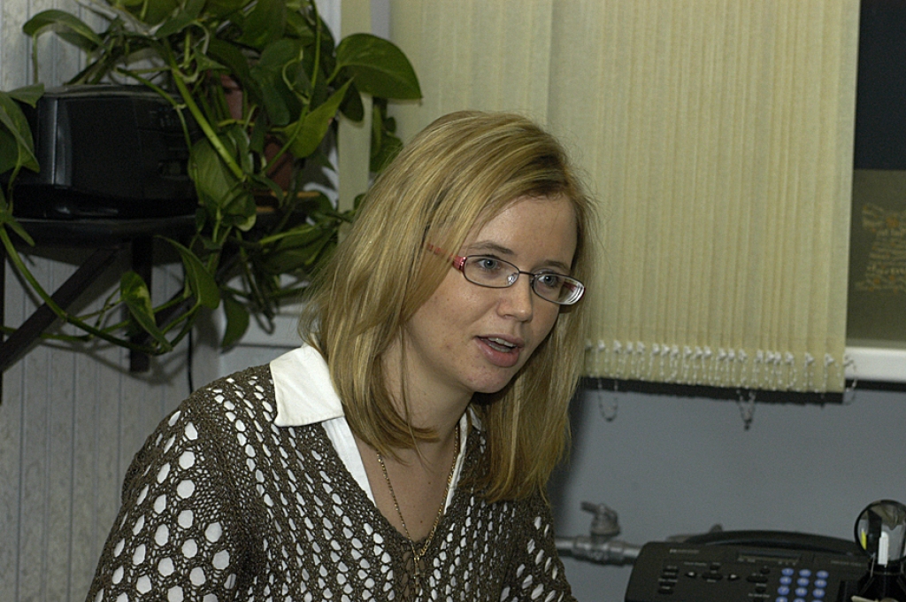 Partijas «Jaunais laiks» Bauskas nodaļas vadītāja Aivija Kursīte.
Autors: No arhīva.