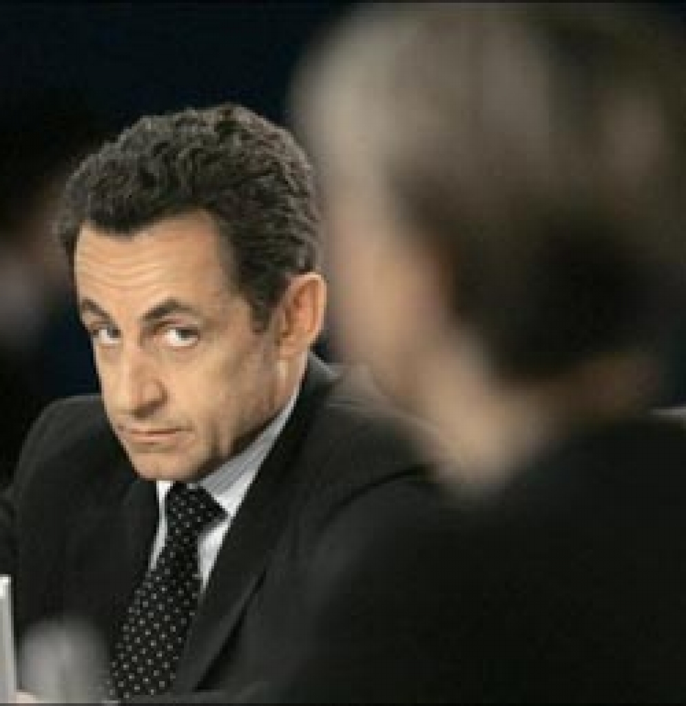 Francijas prezidents Nikolā Sarkozī.