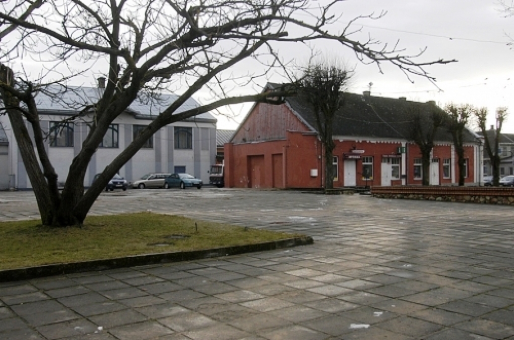 Bauskas pilsētas Rātslaukums.
Autors: No arhīva.