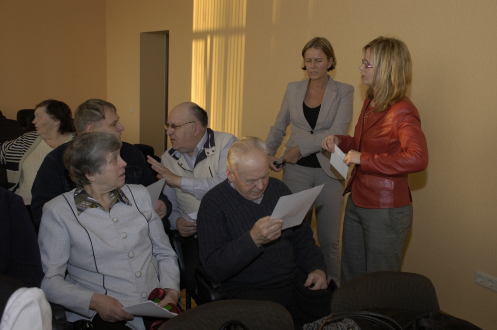 «Jaunā laika» Bauskas nodaļas sapulcē 11. martā bija ieradušies daudzi partijas biedri, arī atbalstītāji.
Autors: Ivars Bogdanovs