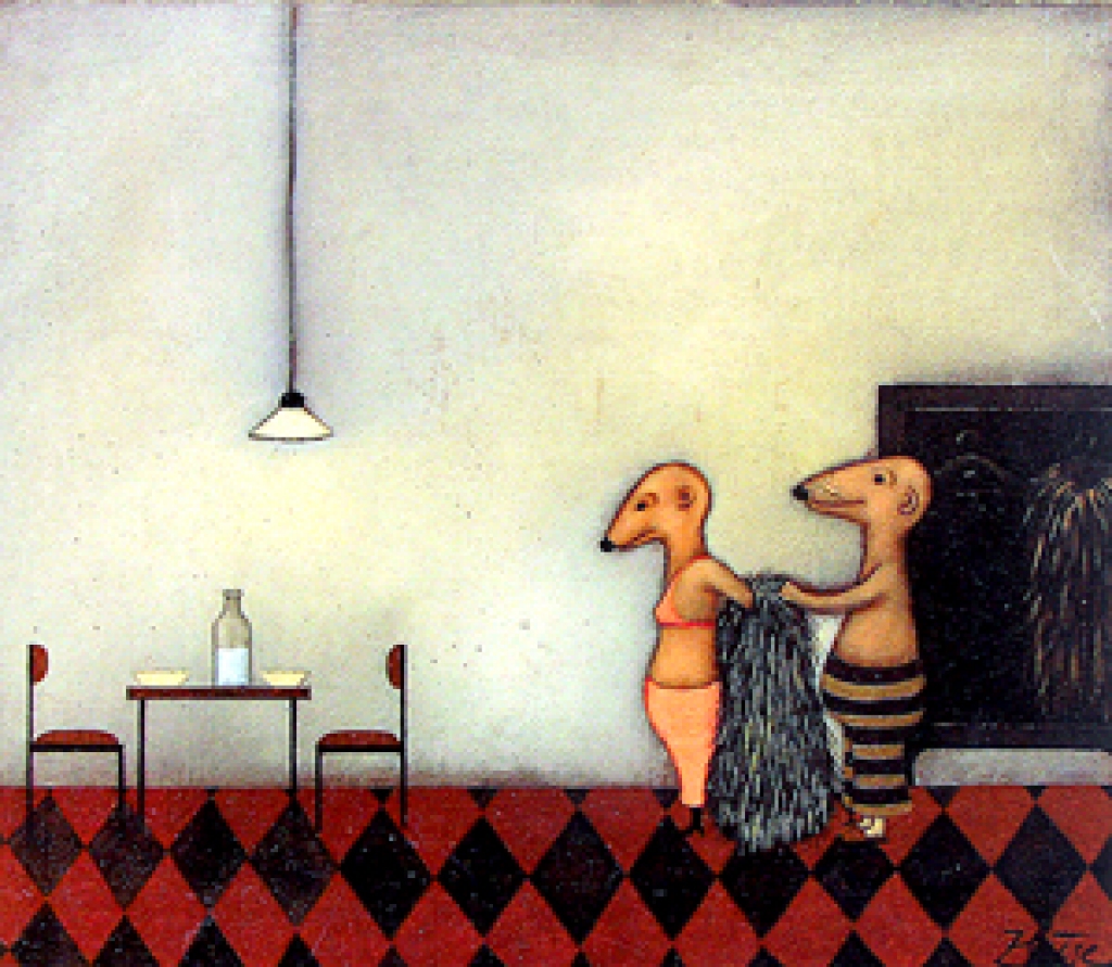 Zanes Lūses zīmējums.