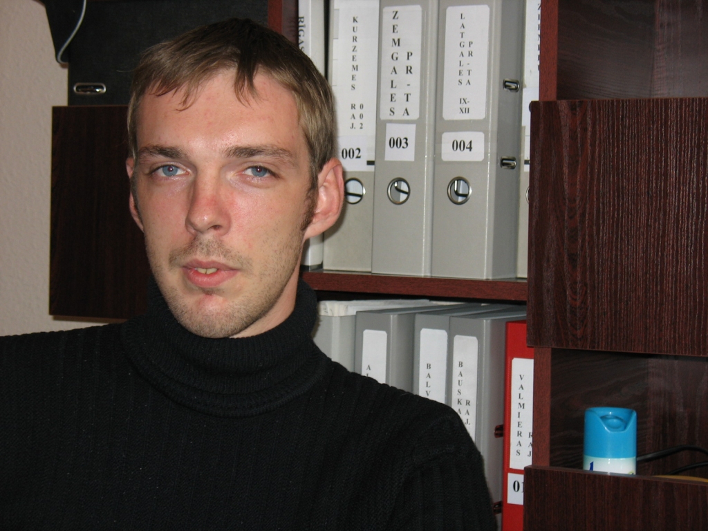 Bezvēsts pazudušo bērnu meklēšanas biedrības valdes priekšsēdētājs Raivis Narbuts. 
Autors: Vilnis Auzāns