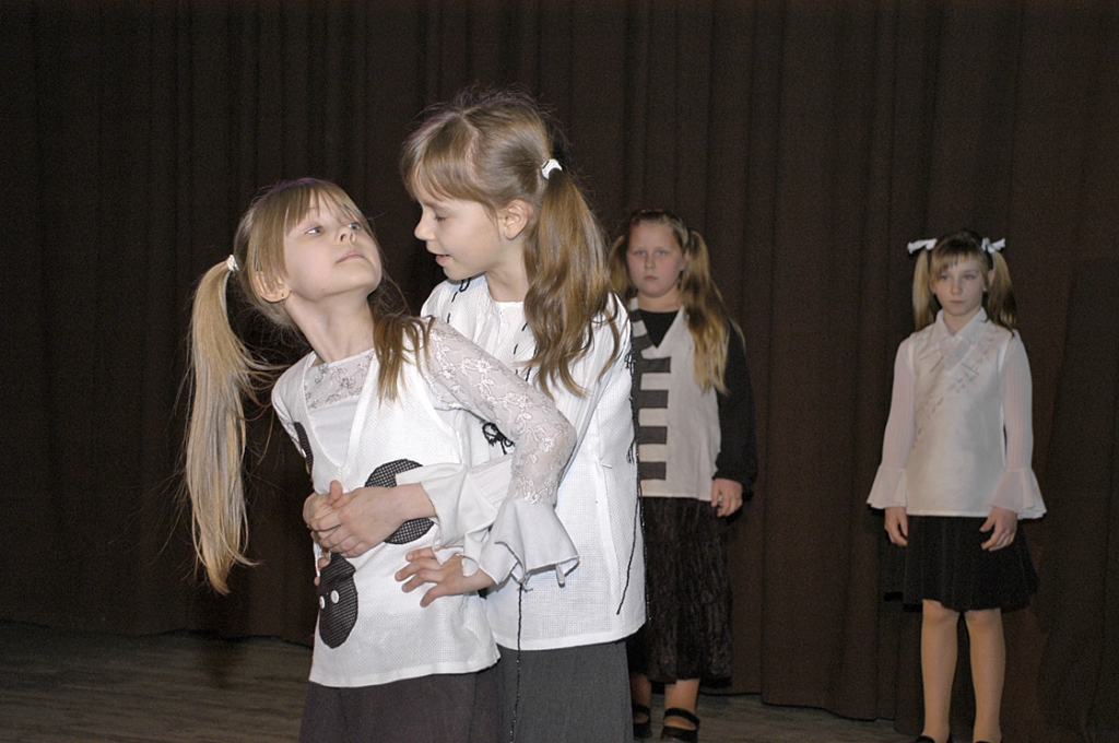 Dobeles jauniešu teātra «Pitons» dalībnieki.
Autors: Ivars Bogdanovs