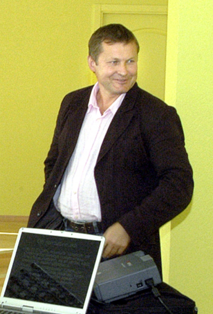 Viens no Zemnieku saeimas valdes priekšsēdētāja amata kandidātiem – Bauskas rajona uzņēmējs, SIA «LRS Mūsa» valdes priekšsēdētājs Vigo Vilcāns.
Autors: Ivars Bogdanovs