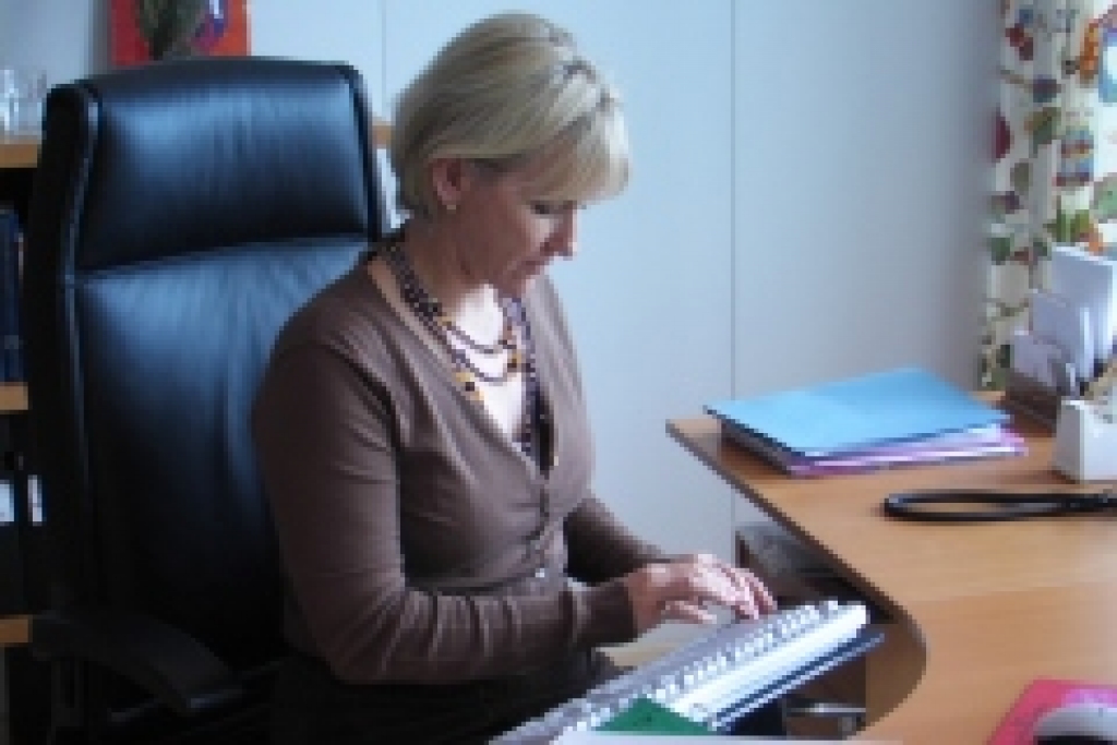 Margota Valstrēma,  Eiropas Komisijas priekšsēdētāja vietniece un atbildīgā par iestāžu attiecībām un komunikācijas stratēģiju.  
Autors: ec.europa.eu 