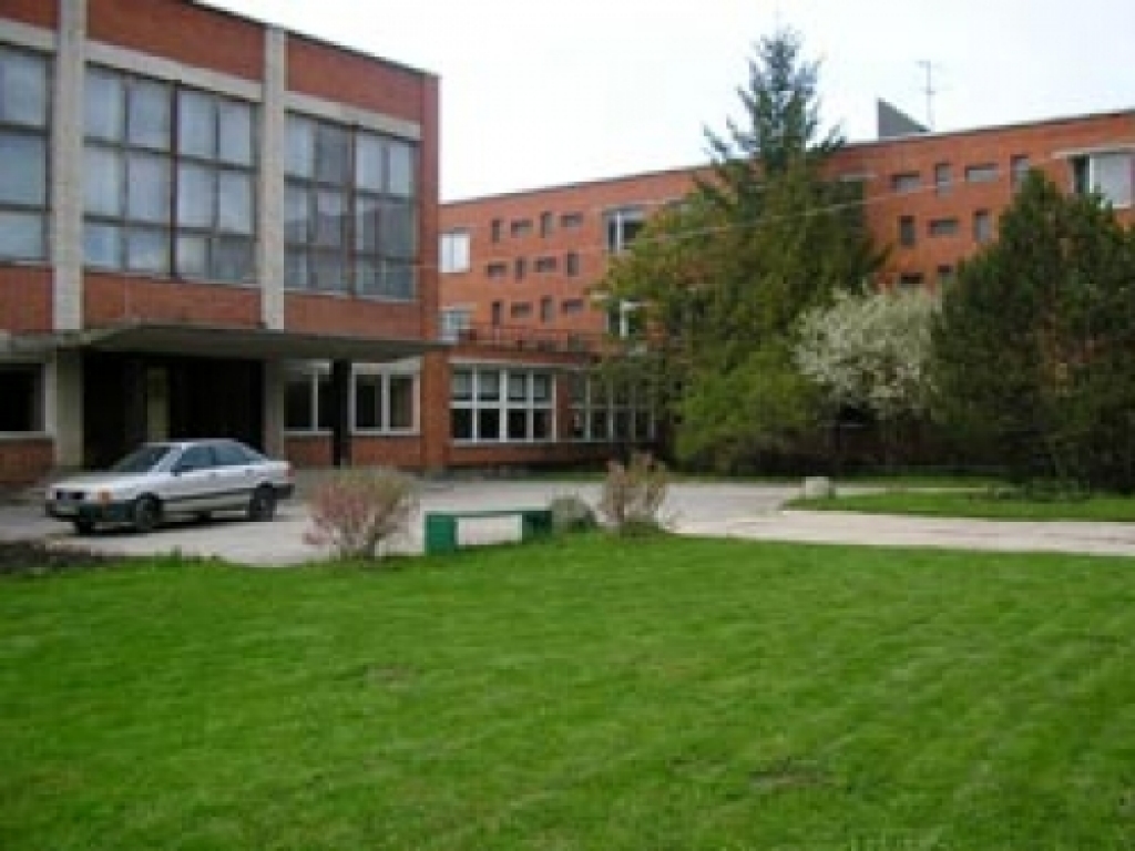 Mežotnes internātvidusskolas ēka.
Autors: No albuma.