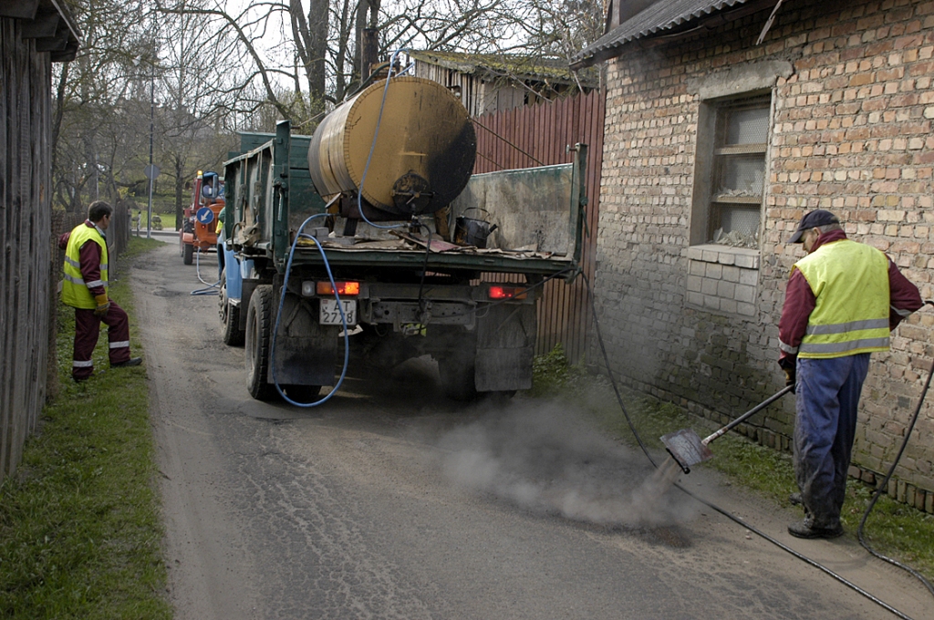 Šī pavasara bedru remonts Smilšu ielā.
Autors: Ivars Bogdanovs