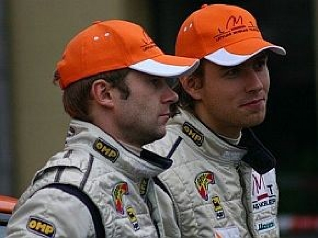 Pēteris Dzirkals (no kreisās) un Andis Neikšāns.
Autors: www.neiksans.lv