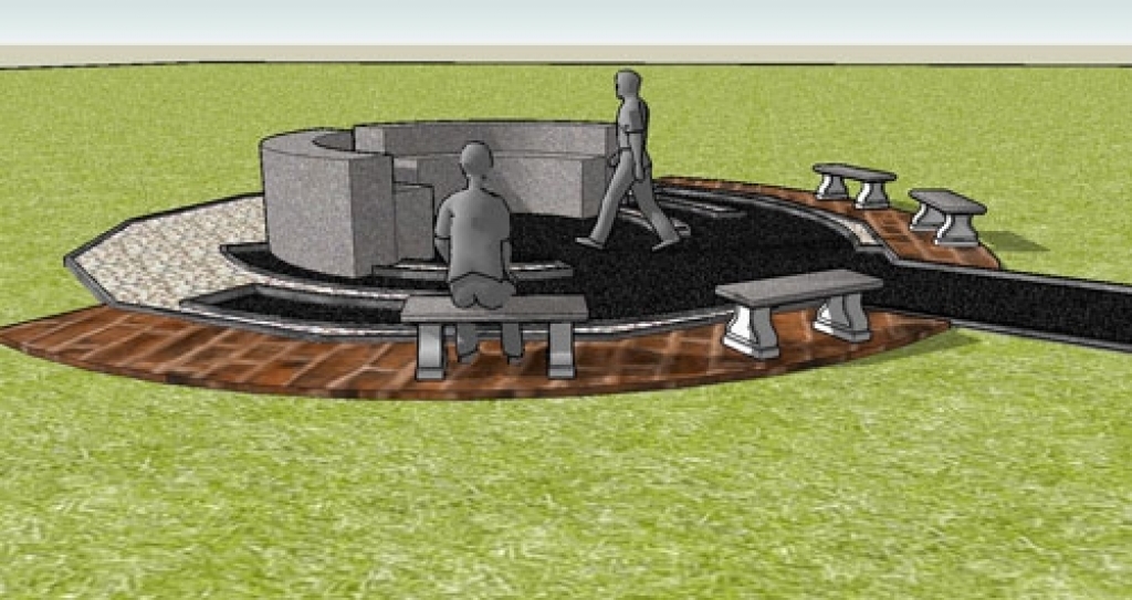 Komunistiskajā režīmā cietušajiem un bojā gājušajiem veltītās piemiņas vietas skice.
Autors: Intas Vanagas skice