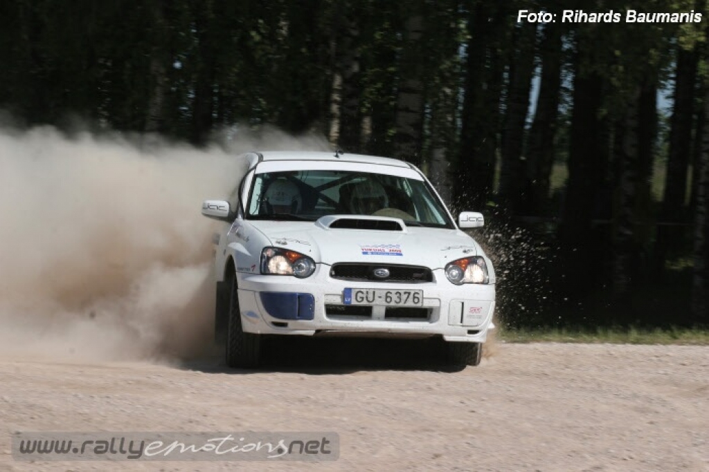 Mirklis Latvijas rallijsprinta čempionāta 4. posmā «Tukums 2008».
Autors:  Rihards Baumanis no www.rallyemotions.net