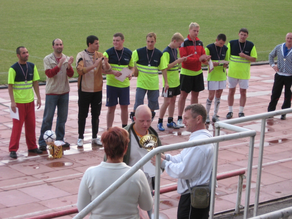 Brunavas futbolisti kļuva par 2008. gada rajona futbola čempioniem. 
Autors: Matīss Kučinsks