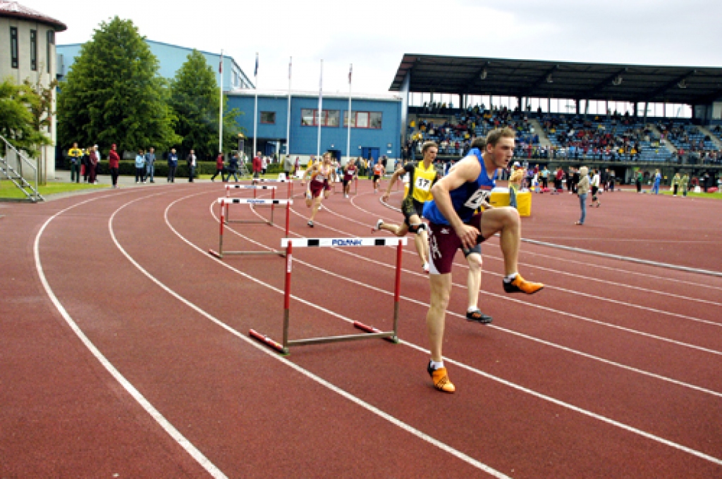 400 metru barjeroto distanci ar maksimālu atdevi veica Andris Ūdris.
Autors: Ivars Bogdanovs