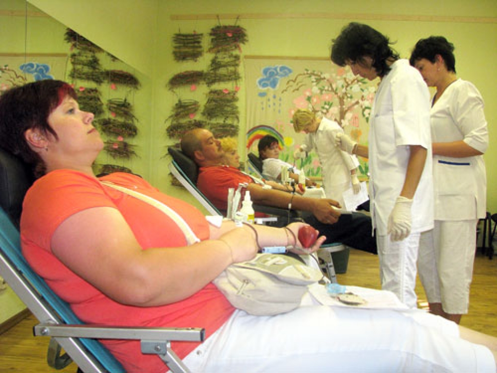 Dzīvesbiedri Mārīte un Aleksandrs Konstantinovi 29. jūlijā asinis nodeva 11. reizi.
Autors: Juris Iļņickis