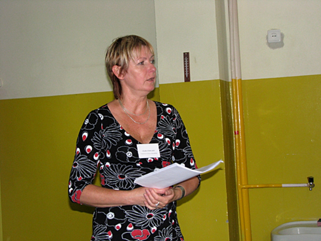 Konkursa «Sakoptākais Latvijas pagasts 2008» Zemgales vērtēšanas komisiju vadīja Valkas rajona Trikātas pagasta padomes priekšsēdētāja Cilda Purgale.
Autors: Vilnis Auzāns