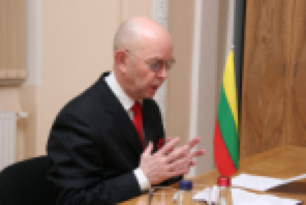 Lietuvas vēstnieks Latvijā Antans Vinkus.
Autors: www.mod.gov.lv/