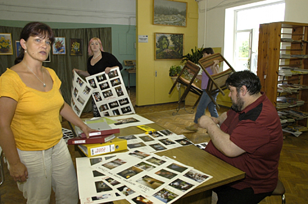 Īslīces pagasta kultūras darbinieki. 
Autors: Ivars Bogdanovs