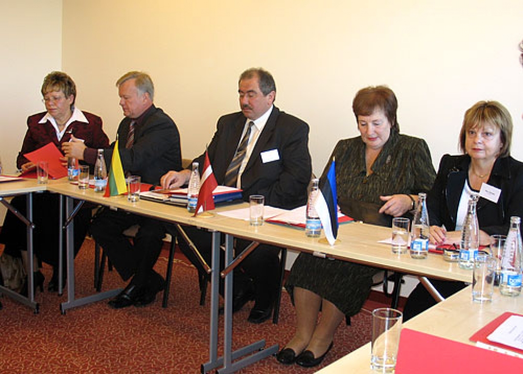 Starptautiskās Baltijas valstu tiesnešu konferences darbu Bauskā vadīja Latvijas tiesnešu biedrības prezidents Ivars Bičkovičs. 
Autors: Vilnis Auzāns