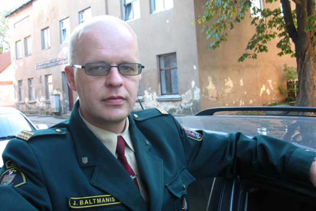 Jāni Baltmani no misijas Gruzijā mājās gaidīs ģimene, sieva un divi bērni. 
Autors: Vilnis Auzāns