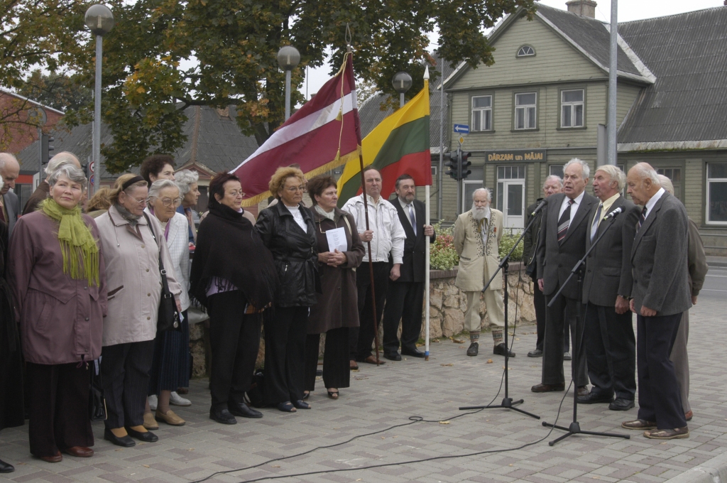 Baltu diena pērn bauskā.
Autors: No «Bauskas Dzīves» arhīva.