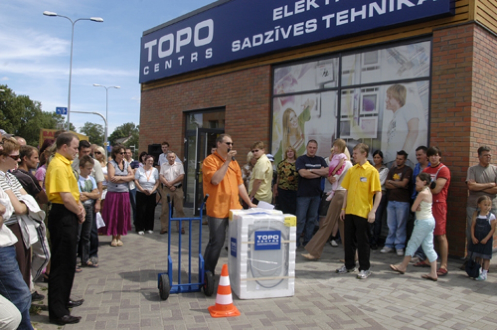 Veikala atklāšanas pasākums pērna gada jūnijā.
Autors: Ivars Bogdanovs