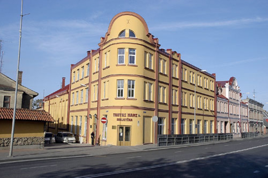 Renovētā Tautas nama fasāde.
Autors: Ivars Bogdanovs