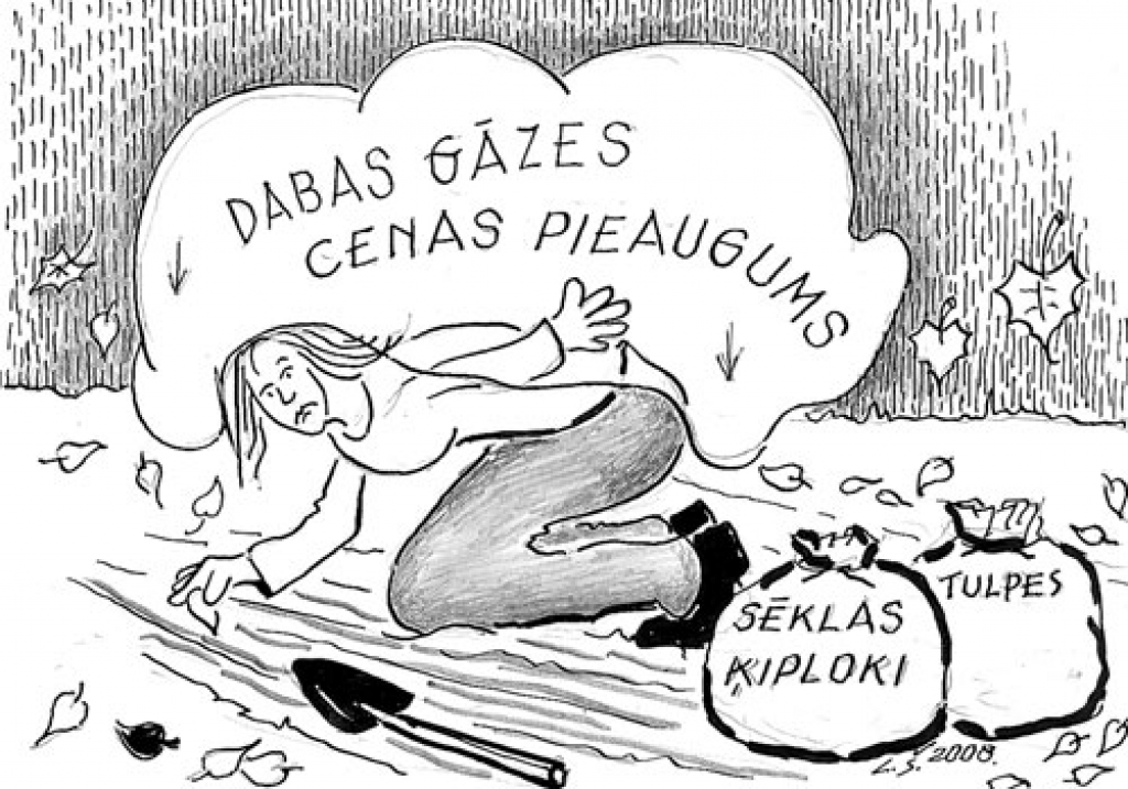 Jauni, veci vārdi tagad modē./ Piemērs: iepirkties var arī bodē./ Blakus saliktenim «gadumija» nu ir arī transportmija./ Inflācija – ausīs griež,/ Zemlika – maigi mūs pie zemes spiež.