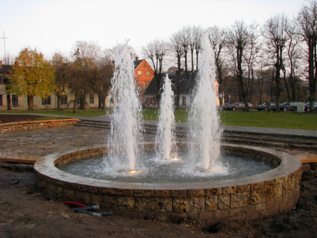 Strūklaku Saules dārzā pilsētnieki šoruden varēja skatīt pavisam īsu laika sprīdi.
Autors: Juris Iļņickis