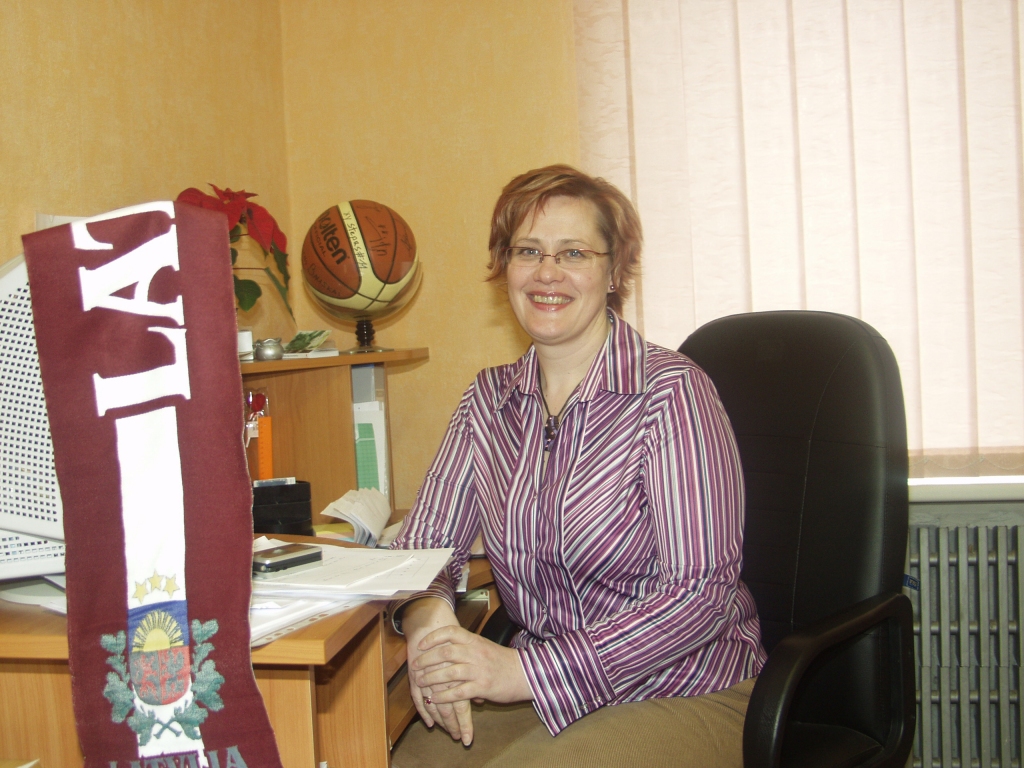 Rajona Padomes Sporta nodaļas vadītāja Inga Ūbele.
Autors: No «Bauskas Dzīves» arhīva.