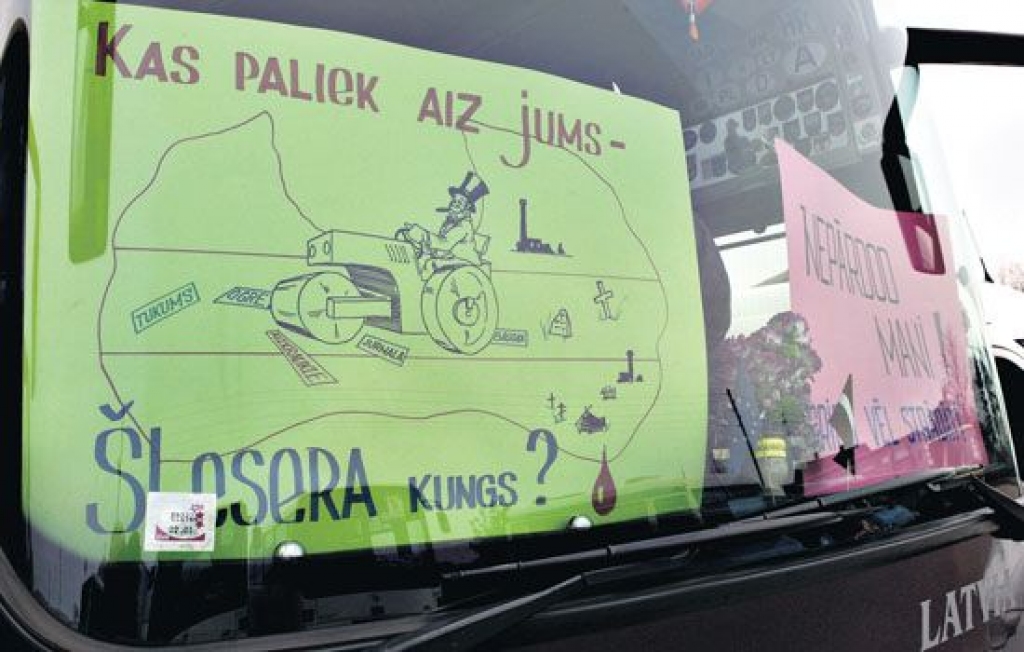 Vietējie pārvadātāji uzskata, ka pārvadājumu sistēmas reforma nevis sakārto to, bet grauj.
Autors: Uldis Briedis, Diena