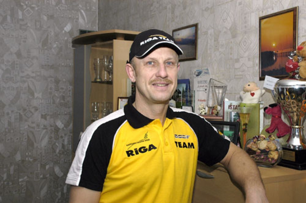 Ziedonis Edušs būs tehniskās palīdzības speciālists Andra un Krista Feldmaņu ekipāžai.
Autors: Ivars Bogdanovs