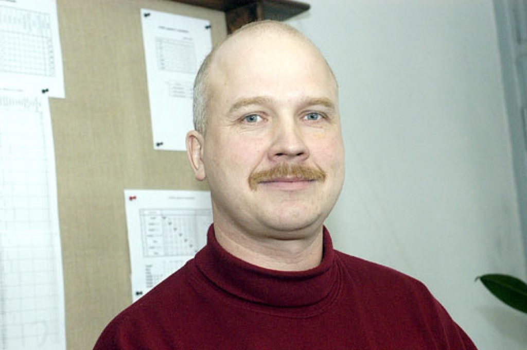 Saimnieciskās nodaļas vadītājs Andris Rācenis.
Autors: no «Bauskas Dzīves» arhīva