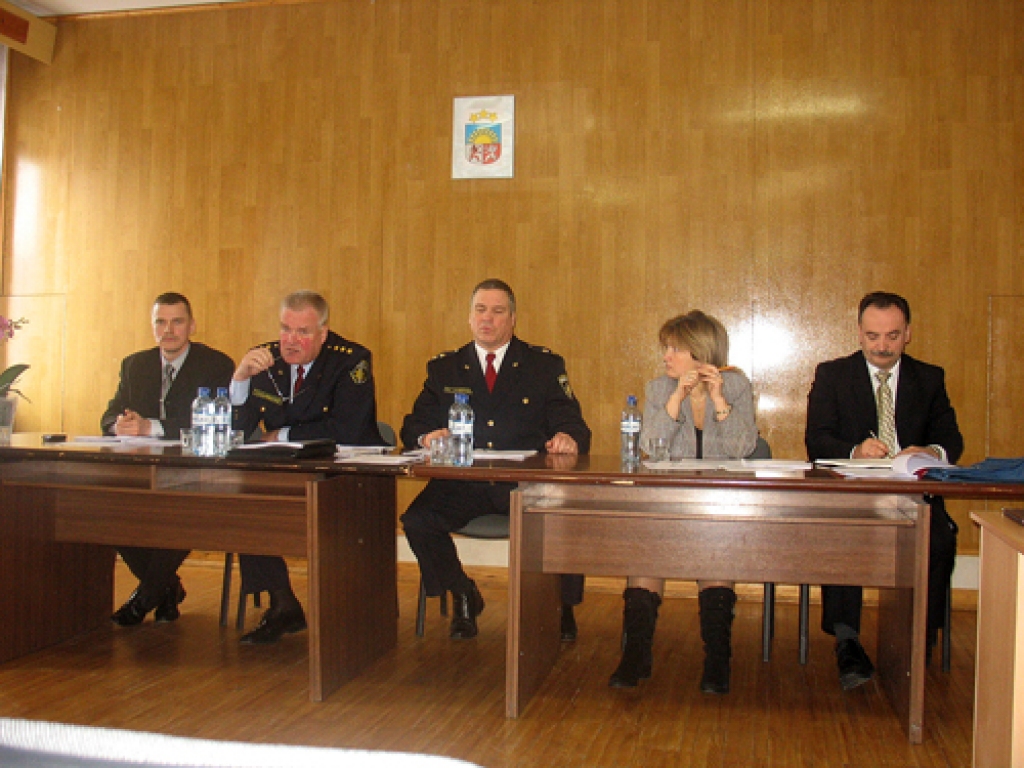 Bauskas rajona Policijas pārvaldes priekšnieks Dzintars Lenbergs sola, ka šogad policijas darbs tiks uzlabots. 
Autors: Ivars Bogdanovs