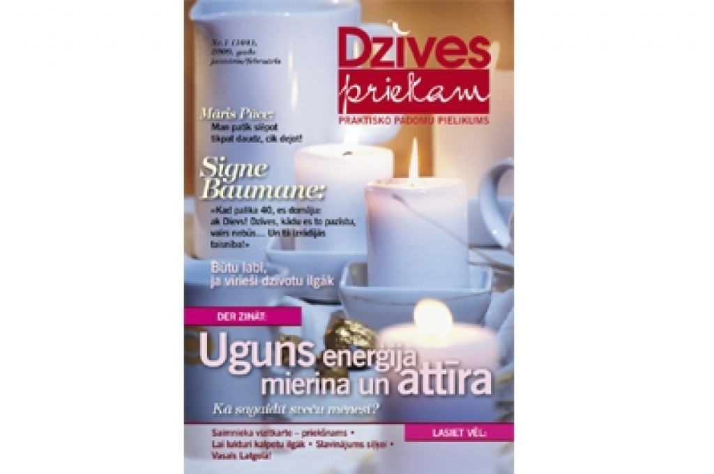 Žurnāla «Dzīvespriekam» janvāra/februāra numurs.