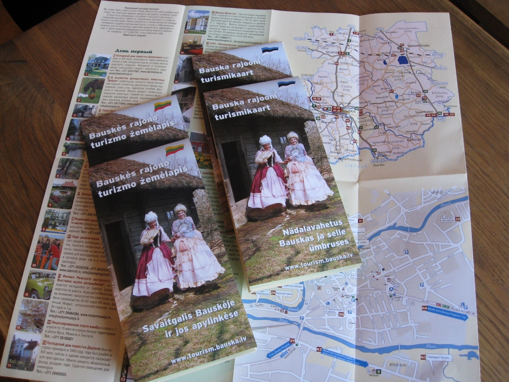 Rajona kartes izdotas arī lietuviešu un igauņu valodā.
Autors: no TIC arhīva