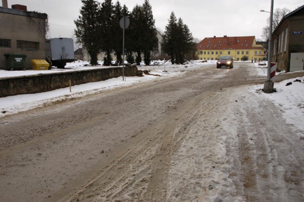 Ielas būvētāji ielikuši nepieciešamās komunikācijas.
Autors: Ivars Bogdanovs