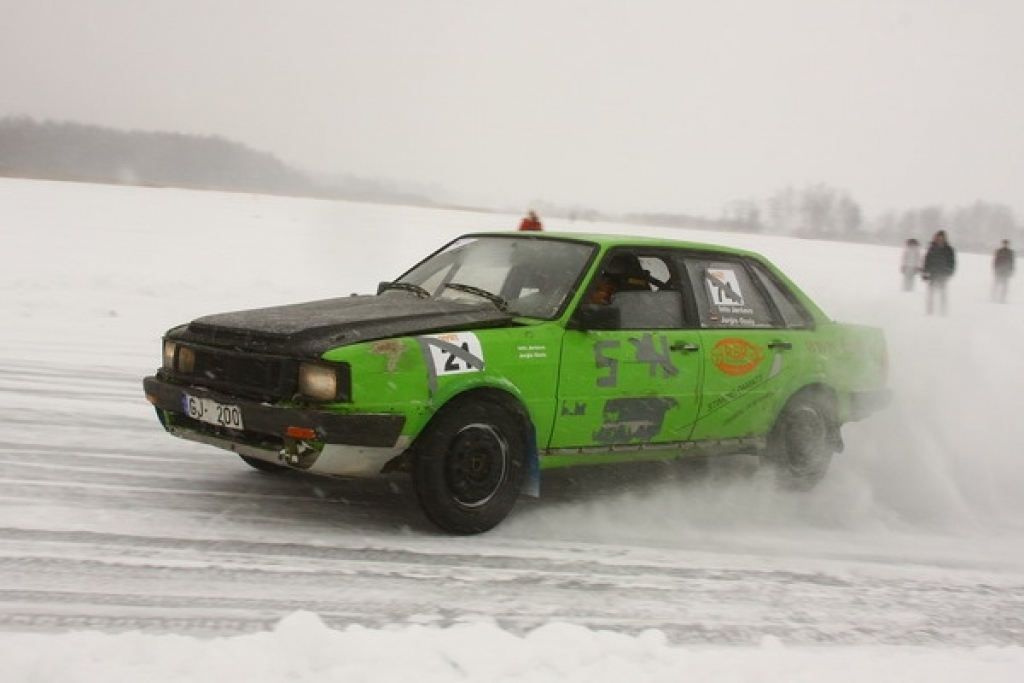 Rallija supersprinta uzvarētājs Ints Jeršovs trasē.
Autors: fotoaģentūra «4Rati»