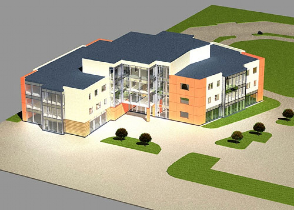 Tāda ir iecere ēkai, kas varētu tapt Upmalas ielā, aiz veikala «Top!».
Autors: no ZFIK arhīva.