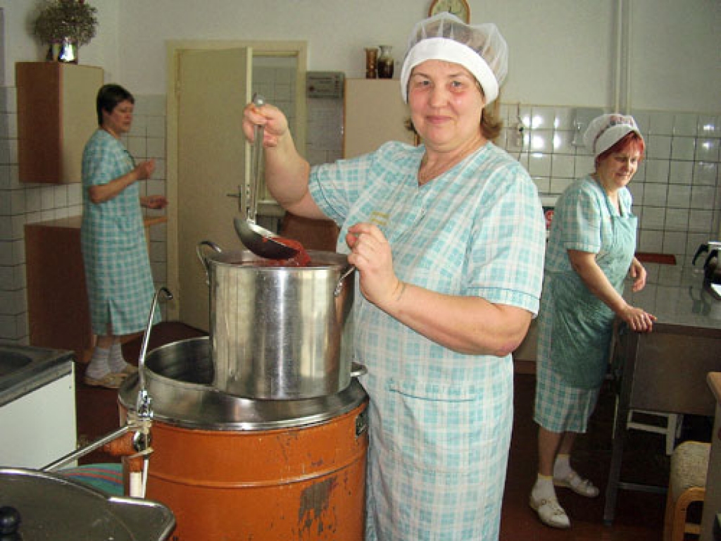 Borščs Dzintrai Audzijonei izdodas biezs un sātīgs. 
Autors: Inga Muižniece