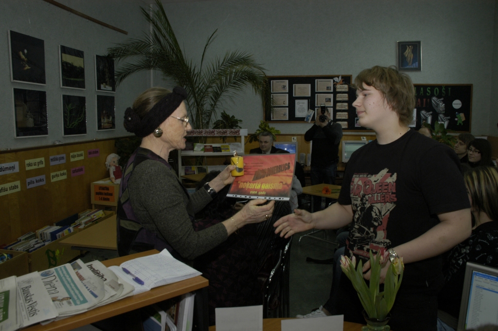 Mārcis Donerblics saviem vienaudžiem vēlas parādīt to gaismu, ko «notvēris» gada tumšākajā laikā.
Autors: Ivars Bogdanovs