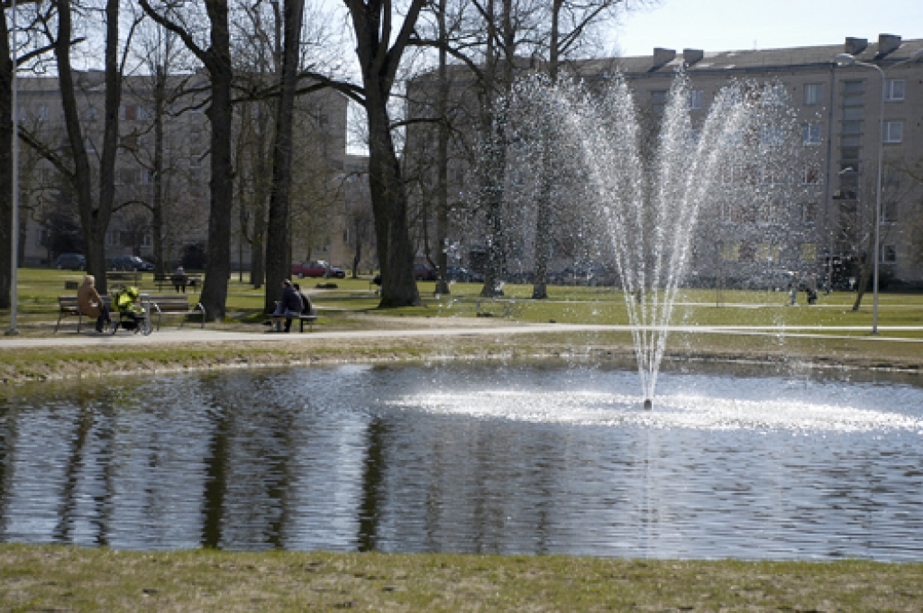 Strūklaka Korfa dārzā.
Autors: Ivars Bogdanovs