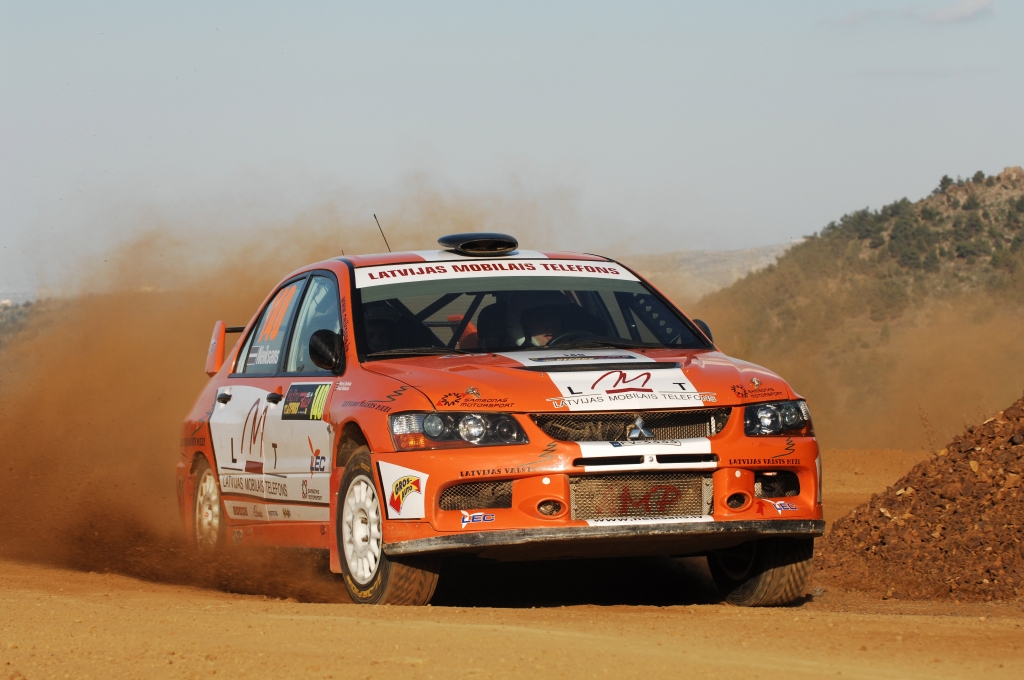 Andis Neikšāns pasaules rallija čempionāta Kipras posmā.
Autors: no «Bauskas Dzīves» arhīva