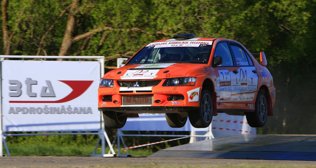 Māris Neikšāns rallijā «BTA Rally Talsi 2009».
Autors: Raimonds Volonts, www.v4motors.lv
