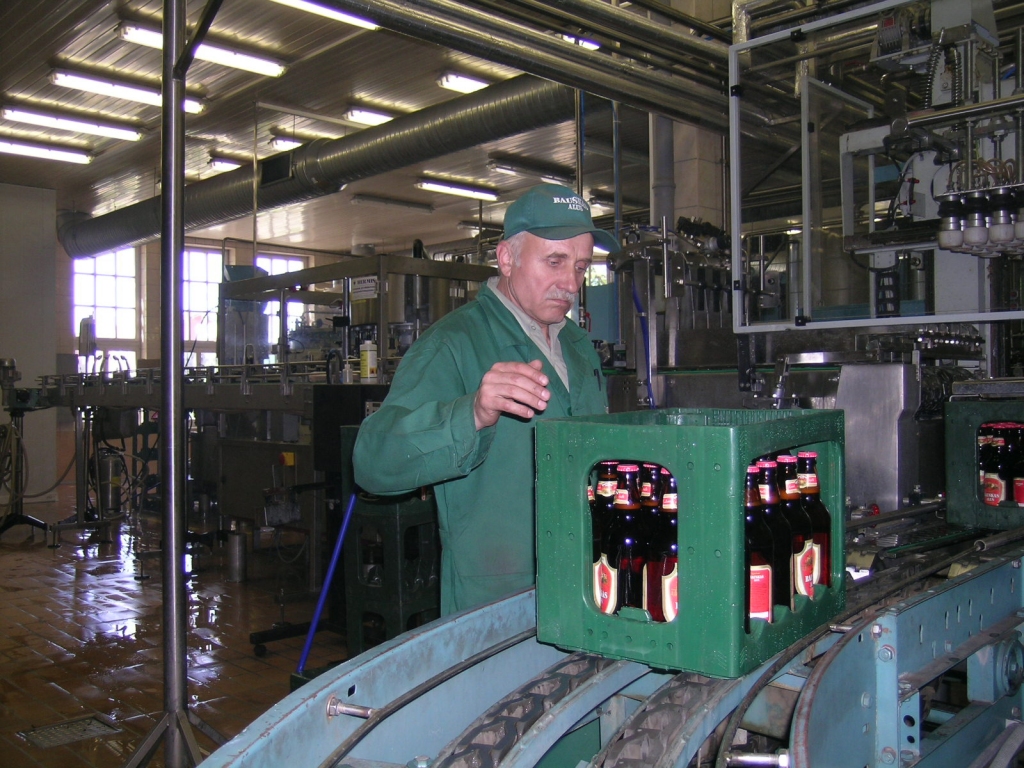 «Bauskas alus» ražotnē.
Autors: no «Bauskas Dzīves» arhīva