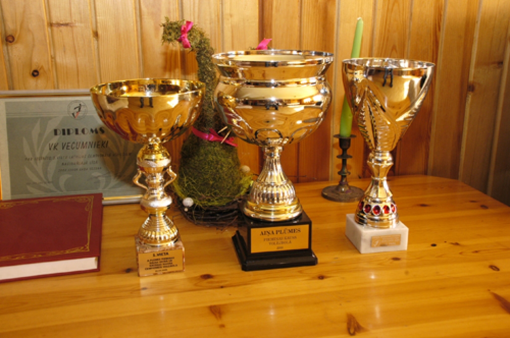 Vecumnieku volejbolistu apbalvojumi.
Autors: Ivars Bogdanovs