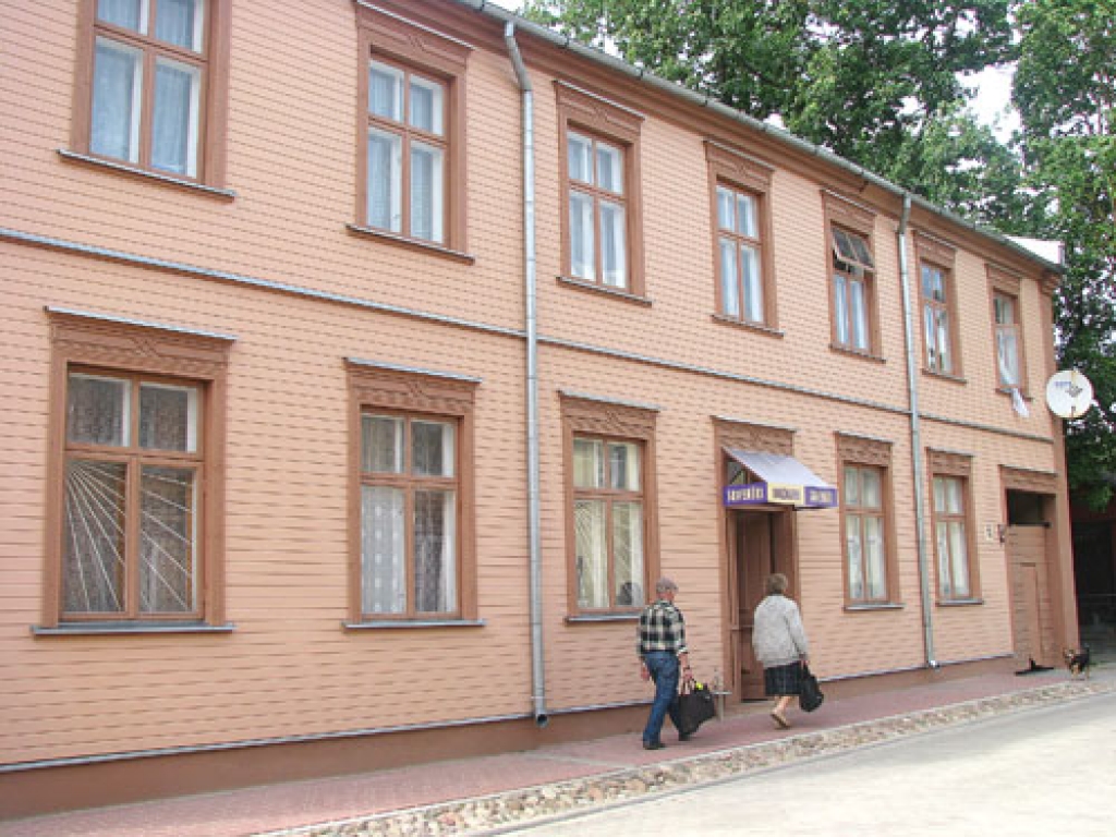 Atjaunotais koka nams Rūpniecības ielā Bauskā.
Autors: Juris Iļņickis