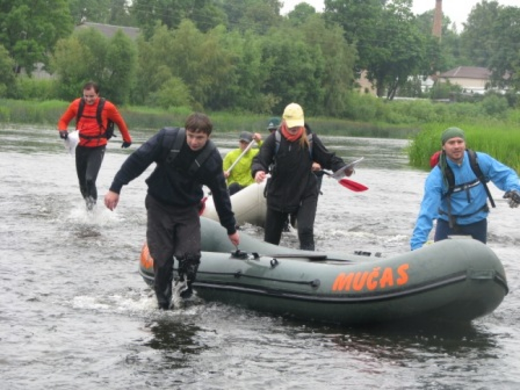 Mēmeles ūdens sacensību dalībniekiem nelikās vēss.
Autors: Juris Iļņickis