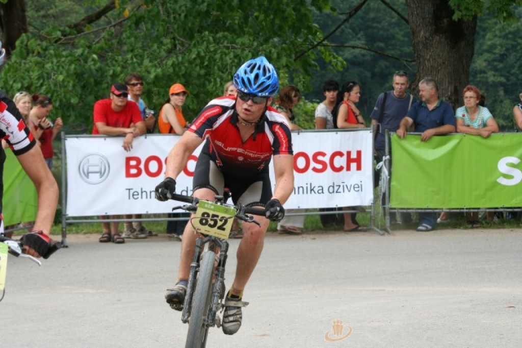 Kaspars Brazovskis sacensībās Ērgļos pērn.
Autors: no albuma